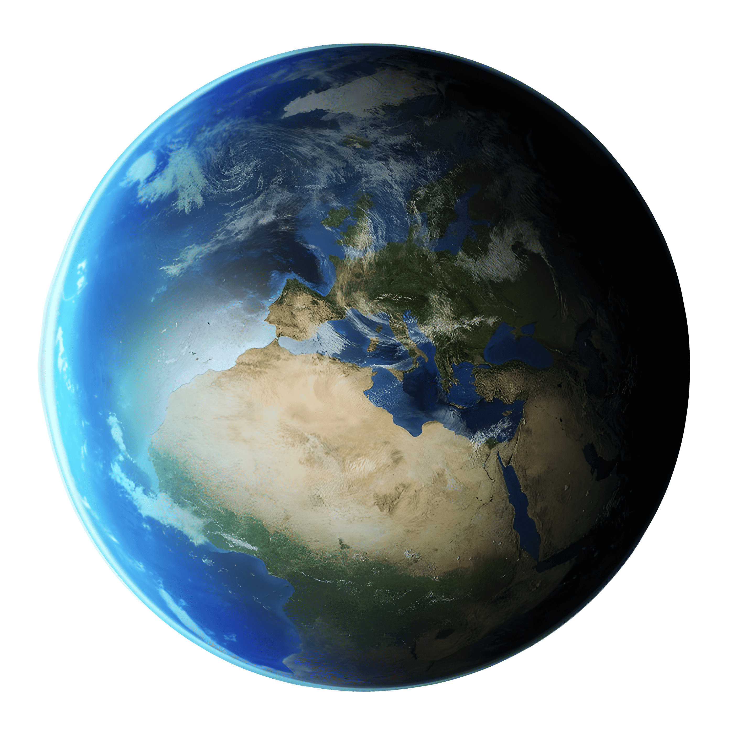 Terre depuis l'espace